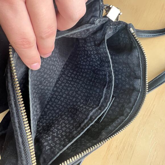 Kate Spade New York Dawn Place Velvet Madelyne Black Crossbody Bag - Picture 7 of 8